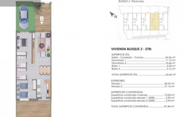 BUNGALOWACH W PILAR DE LA HORADADA