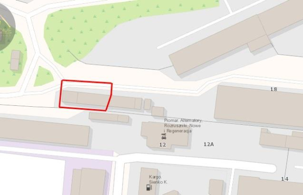 Działka z 9 garażami