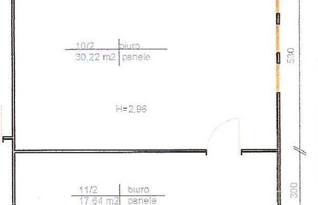 Biuro 48m2, parking / gotowe do wprowadzenia