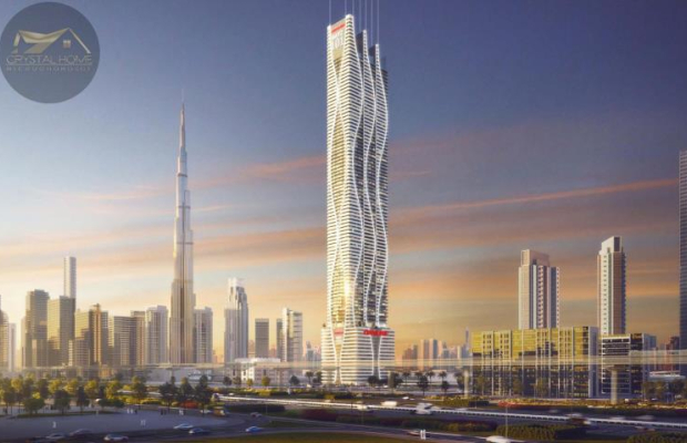 Apartament z basenem, 72 piętro widok Burj Khalifa