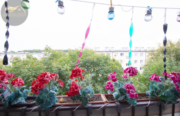 2pokojowe mieszkanie na Osiedlu Młodych z balkonem