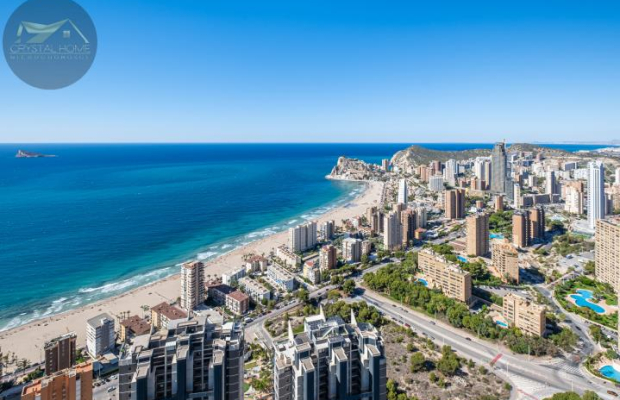 Apartament z widokiem na morze w Benidorm