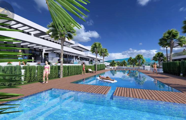 Apartament przy polu golfowym w Algorfa