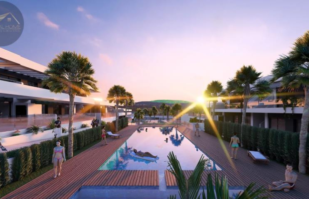 Apartament przy polu golfowym w Algorfa