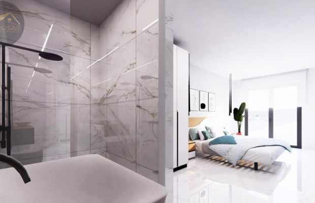 Apartament przy polu golfowym w Algorfa