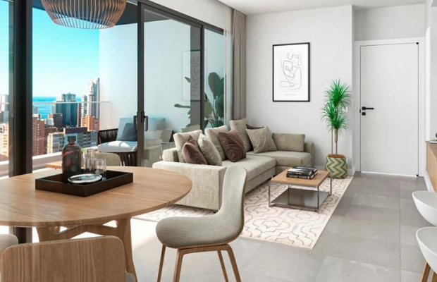 Luksusowy apartament blisko plaży w Benidormie