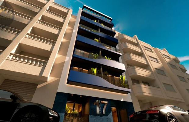 Nowy apartament 190 metrów od plaży w Torevieja