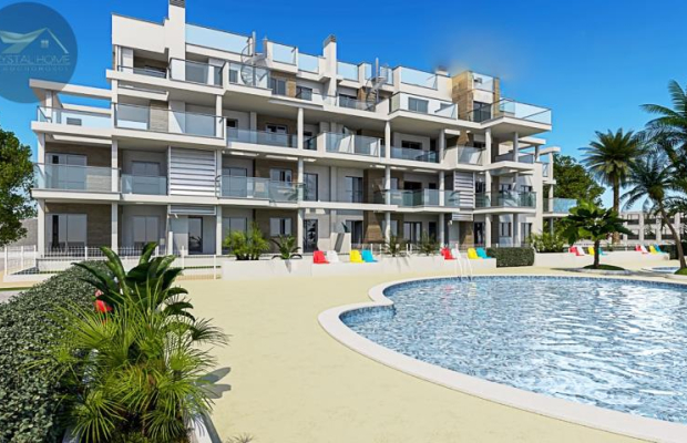 Apartament 600 m od plaży w mieście Denia