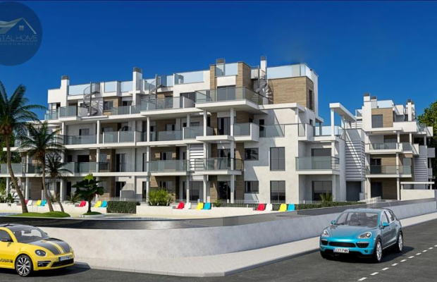 Apartament 600 m od plaży w mieście Denia