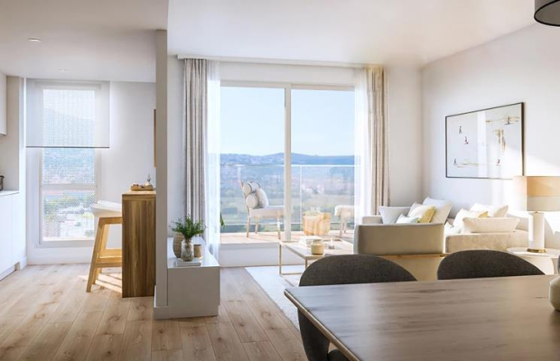 Gotowy penthouse 500 m od plaży w miasteczku Dénia
