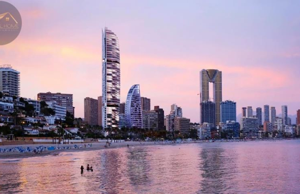 Apartamenty z widokiem na morze w Benidorm