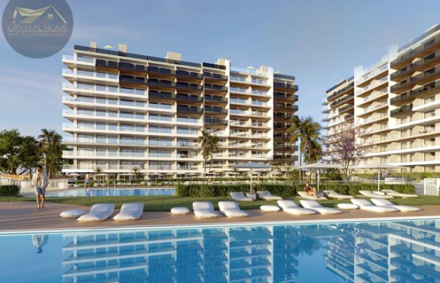 Nowe mieszkanie 50 m od morza w Punta Prima