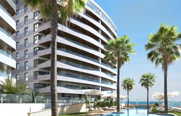 Apartament z widokiem na morze w La Manga