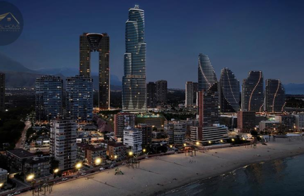 Apartament z widokiem na morze w Benidormie