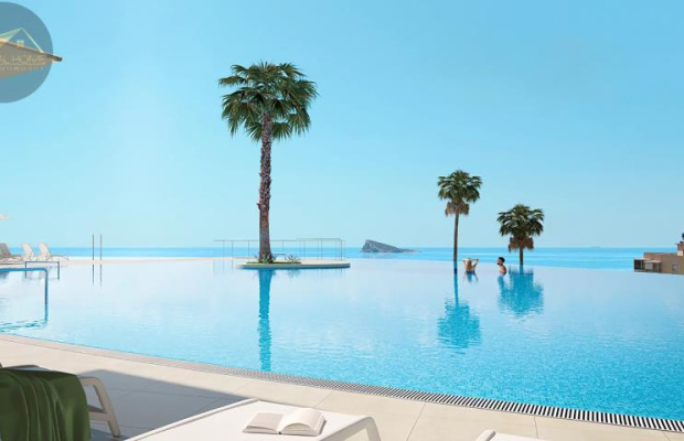 Apartament z widokiem na morze w Benidormie