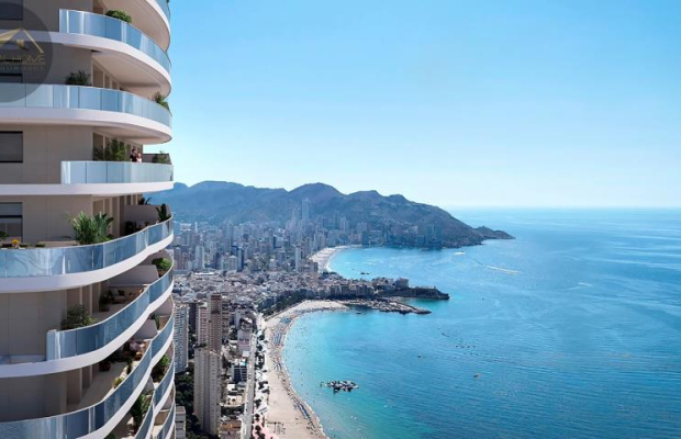Apartament z widokiem na morze w Benidormie