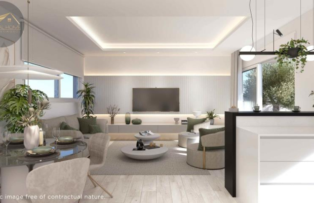 Apartament z dużym tarasem 800 m od plaży