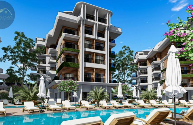 Nowoczesne apartamenty w Alanyi - dzielnica OBA