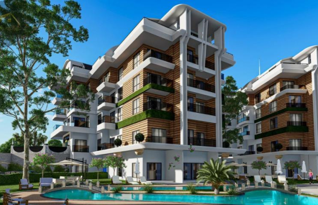 Nowoczesne apartamenty w Alanyi - dzielnica OBA
