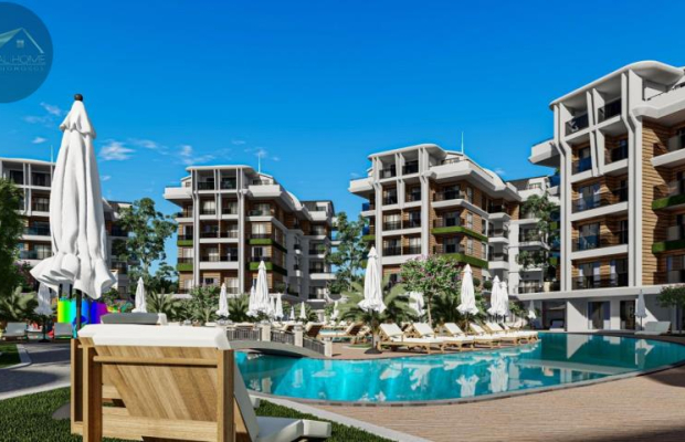 Nowoczesne apartamenty w Alanyi - dzielnica OBA