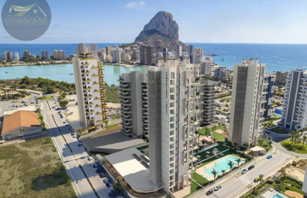 apartamenty z widokiem na morze w Calpe