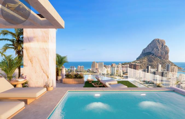 apartamenty z widokiem na morze w Calpe