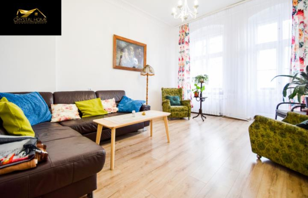 136m2, 4 pokoje, I piętro, 2 balkony