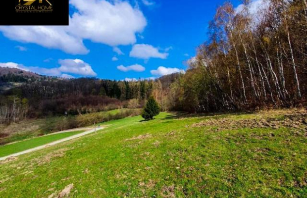 DZIAŁKI W MALOWNICZEJ MIEJSCOWOŚCI, WIDOK NA GÓRY