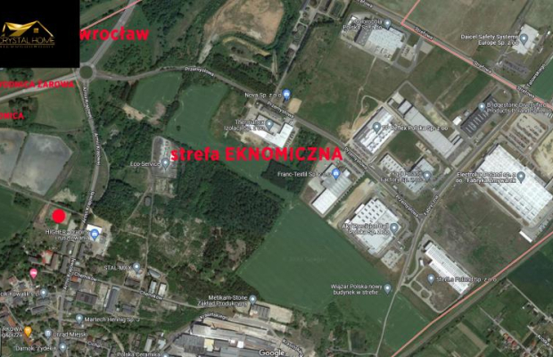 Działka przemysłowo-usługowa