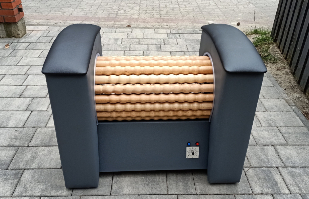 Najmocniejszy rollmasażer rollmasaż Silver z podczerwienią, rolletic, studio figura, rolmasaż, rollen