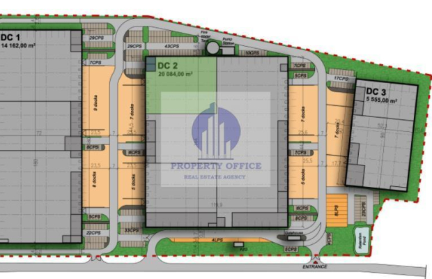 Białołęka: magazyn 1800 m2