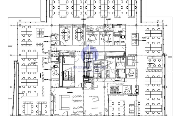 Mokotów: lokal biurowy na podnajem