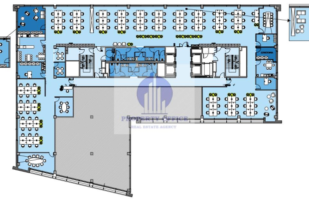 Mokotów: biuro 934 m2