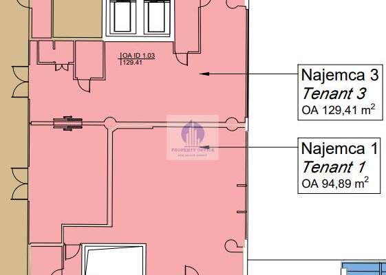 Mokotów: lokal biurowy na wynajem