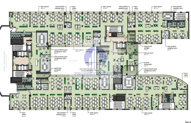 Mokotów: lokal biurowy na wynajem