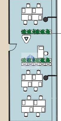 Mokotów: umeblowany lokal biurowy na wynajem