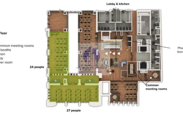 Śródmieście: umeblowane biuro na wynajem