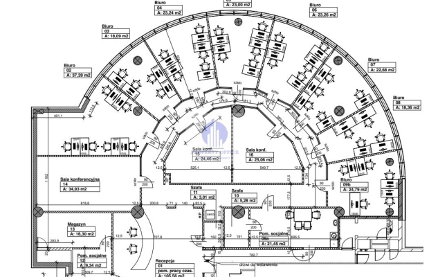 Ochota: moduł biurowy na wynajem