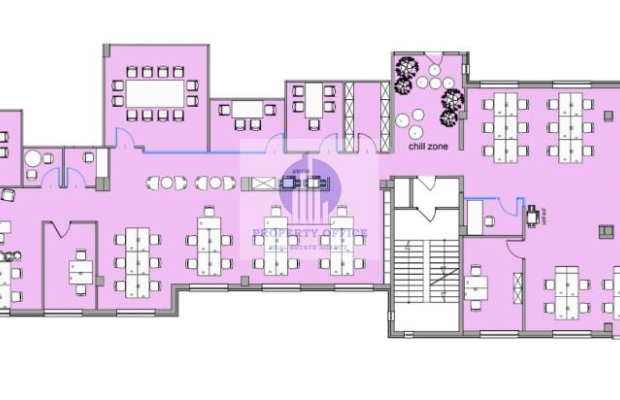 Mokotów: biuro flexi dla 54 osób