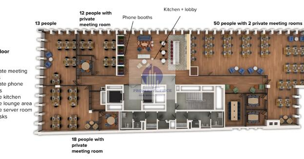 Śródmieście: biuro serwisowane na wynajem