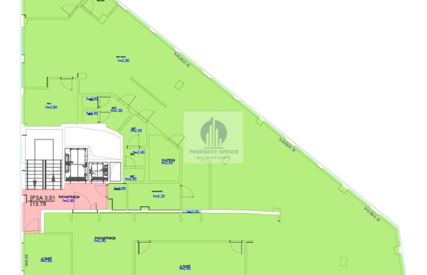 Mokotów: lokal biurowy na wynajem