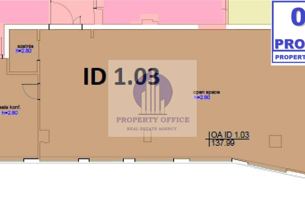 Mokotów: lokal biurowy na wynajem