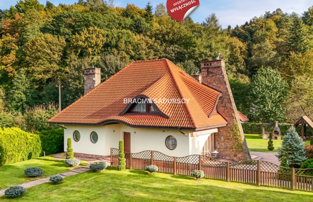 DOM MYŚLENICE WYSOKI STANDRAD DUŻA DZIAŁKA 1950M2