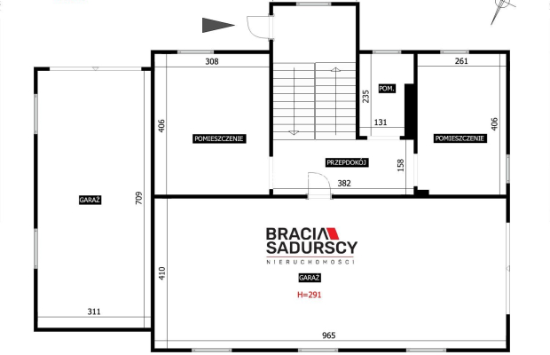 Dom  do własnej aranżacji na dużej działce.