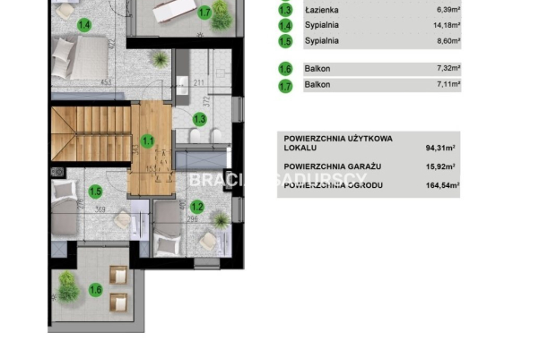 Domy położone w sielankowej okolicy - Skotniki