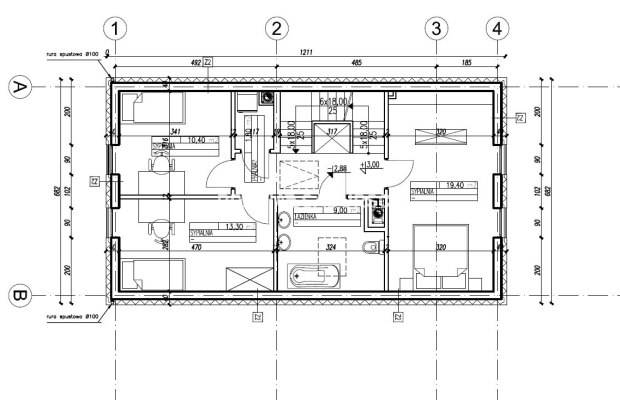 Dom Wolnostojący 140 m2 z tarasem w MNIKOWIE