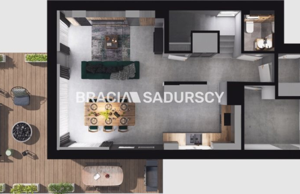 Dom Wolnostojący 140 m2 z tarasem w MNIKOWIE