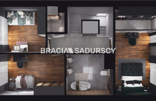 Dom Wolnostojący 140 m2 z tarasem w MNIKOWIE