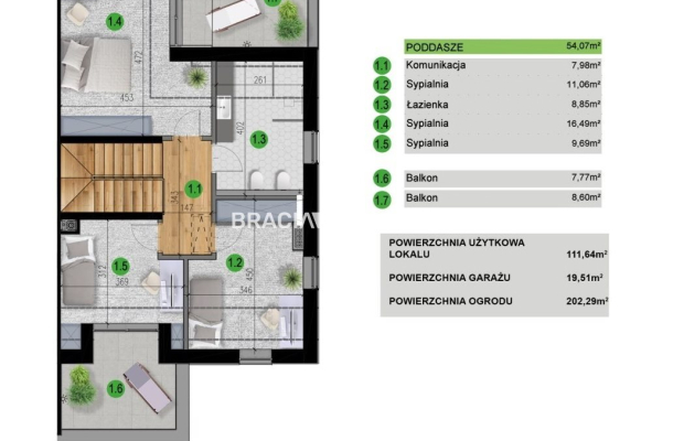 Domy położone w sielankowej okolicy - Skotniki