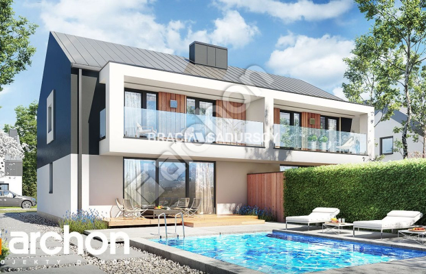 Dębniki- nowe domy w zabudowie blizniaczej